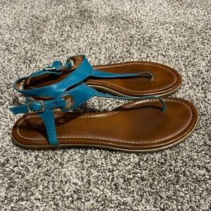 Aldo turquoise sandals